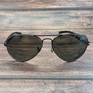 Ray-Ban Tech Aviator Black Carbon Fiber Sunglass RB 8307 002 58-14 FRAMES ONLY